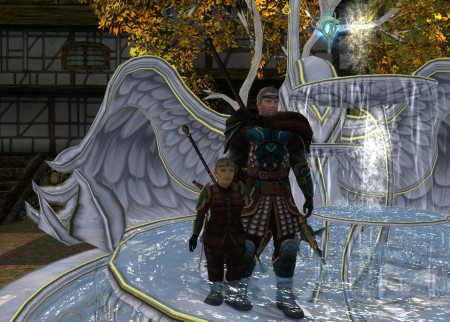 Je zou denken dat de grote kerel het hobbitje beschermd, maar eigenlijk is het andersom.